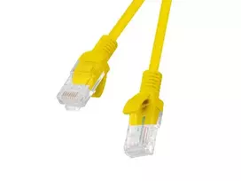 Patchcord PCU5-20CC-0025-Y cat.5e 0,25M yellow 10-pack