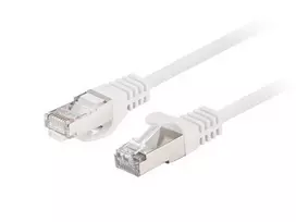 Patchcord cat.6 FTP 1.5M 10-pack fluke passed white