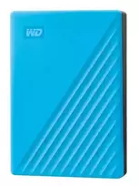External HDD|WESTERN DIGITAL|My Passport|6TB|USB 2.0|USB 3.2|Sky Blue|WDBR9S0060BBL-WESN