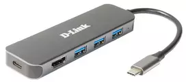 D-Link DUB-2333  5-in-1 USB-C Hub mit HDMI/USB-PD retail