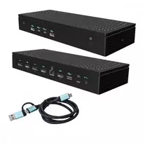 i-tec Universal 5x 4K/60Hz Display Docking Station 2xDP 3xHDMI LAN 2,5Gbps Audio 2x USB-C Power Delivery 100W