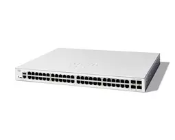 Cisco C1200-48T-4G tinklo komutatorius Valdomas L2/L3 Gigabit Ethernet (10/100/1000) Balta