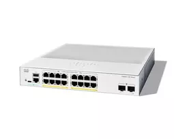 Cisco C1300-16FP-2G tinklo komutatorius Valdomas L2/L3 Gigabit Ethernet (10/100/1000) Balta