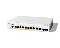 Cisco C1200-8P-E-2G tinklo komutatorius Valdomas L2/L3 Gigabit Ethernet (10/100/1000) Balta