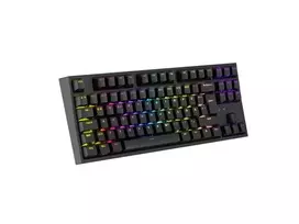 GAMING KEYBOARD GENESIS THOR 404 TKL DE RGB BACKLIGHT MECHANICAL BLACK GATERON YELLOW PR