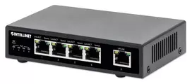 Intellinet 561839 tinklo komutatorius Gigabit Ethernet (10/100/1000) Maitinimas per Eternetą (PoE) Juoda