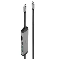 LINDY DST-Micro 140 USB C tipo 4K nešiojamojo kompiuterio mikro doko stotis