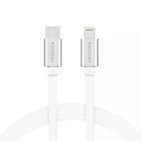 Swissten Textile Universal Quick Charge 3.1 USB-C to Lightning Data and Charging Cable 2m