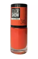 Maybelline, Color Show 60 Seconds, Nail Polish, Nr. 341, Orange Attach, 7 ml