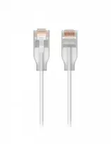 Patch Cable UACC-Cable-Patch-EL-0.3M-W Translucent, White 0.3m Cat6
