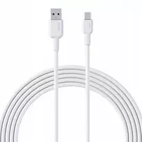 AUKEY CB-NAC1 White Nyl on cable USB C - USB A