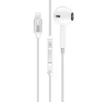 Ausinės Promate MonoPod Ergonomic Mono MFI White