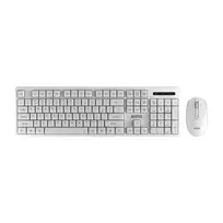 Klaviatūra ir pelė „Wireless MARVO WS005“, balta