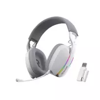 Ausinės su mikr. Marvo Pulz 70W HG9086W baltos  wireless