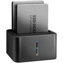 AXAGON ADSA-D25 USB 3.2 Gen 1 - 2x SATA 6G 2.5" SSD/HDD CLONE DUAL MINI dock