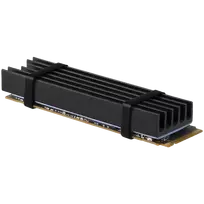 AXAGON CLR-M2L10 passive - M.2 SSD, 80mm SSD, ALU body, silicone thermal pads, height 10mm