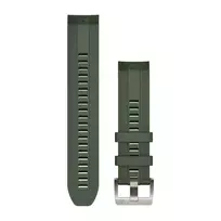 Apyrankė Garmin QuickFit 22 Watch Straps (MARQ™), Pine green silicone strap