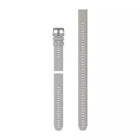 Apyrankė Garmin QuickFit 20 Watch Bands, Fog grey silicone (3-piece Dive Set)