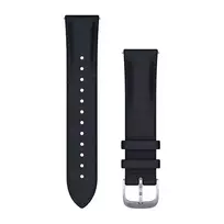 Apyrankė Garmin Quick Release Bands (20 mm), Navy italian leather, silver hardware