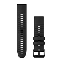 Apyrankė Garmin Quickfit 22 mm Watch bands, Black Silicone