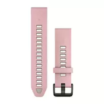 Apyrankė Garmin QuickFit 20 Watch Bands, Dust Rose/Fog Gray Silicone