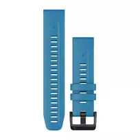Apyrankė Garmin QuickFit 22 Watch Bands, Cirrus blue, black stainless steel hardware