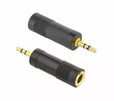 Gembird A-6.35F-3.5M Audio Adapter 6.35mm female - 3.5mm Jack male