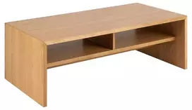 Arlon žurnalinis staliukas, Viršutinis stalviršis ąžuolo fanera, ąžuolo fanera, 120x60x40 cm