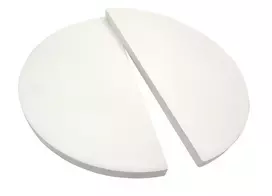 TunaBone Half moon pizza stone 180mm for Kamado 22inch