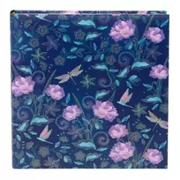 Albumas GOLDBUCH  27811 Nature's Melody blue 30x31 cm| 60 psl | balti lapai| kampučiai/lipdukai
