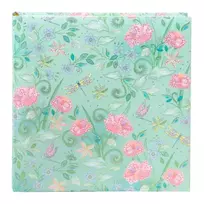 Albumas GOLDBUCH  27812 Nature's Melody mint 30x31 cm| 60 psl | balti lapai| kampučiai/lipdukai
