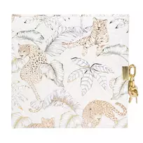 Užrašų knygutė GOLDBUCH 44588 Felino su spynele| 17x17| 96 psl|balti lapai