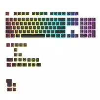 Glorious Aura V3 Keycaps, ANSI Layout (US), PBT, Doubleshot - Schwarz