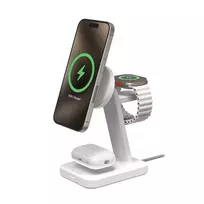 Belaidžio įkrovimo stovas Mophie  Snap+ 3in1 Wireless Charge Stand White