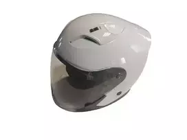 Motociklininko šalmas YM-637, L (59-60 cm), balta