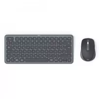 multi device keyboard and mouse set black gre