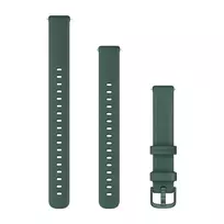 Apyrankė Garmin Lily 2 Bands (14 mm), Jasper green silicone with jasper green hardware