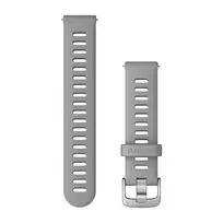Apyrankė Garmin Quick Release Bands (18 mm), Powder grey, silver hardware