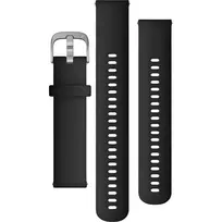 Apyrankė Garmin Quick Release Bands (20 mm), Black, silver hardware