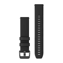 Apyrankė Garmin Quick Release Bands (20 mm), Black, gunmetal hardware