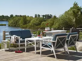 Lauko baldų komplektas Sottenville Lounge, 4 asmenims