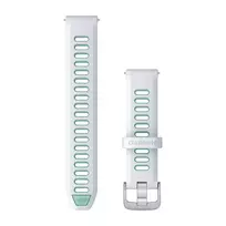 Apyrankė Garmin Quick Release Bands (18 mm), Whitestone/Tidal blue, silver hardware