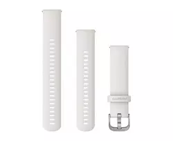 Apyrankė Garmin Quick Release Bands (20 mm), Ivory, silver hardware