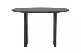 Björholmen Valgomojo stalas ⌀120, juoda
