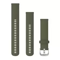 Apyrankė Garmin Quick Release Bands (20 mm), Moss, silver hardware