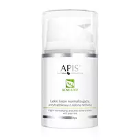 APIS_Acne-Stop Light Normalizuojantis kremas nuo spuogų su žaliąja arbata 50ml