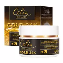 CELIA_De Luxe Gold 24K 60+ naktinis kremas nuo raukšlių 50ml