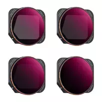 K&F Concept DJI Mavic 3 Classic Filter 4pcs Set (ND8&PL + ND16&PL + ND32&PL + ND64&PL) with Single-sided Anti-reflection Green Film Waterproof and Scratch-resistant