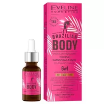 EVELINE_Brazilian Body koncentruoti savaiminio įdegio lašai veidui ir kūnui 18ml