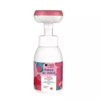 HISKIN_Kids rankų ir kūno plovimo putos Raspberry 300ml